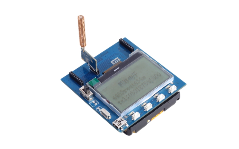 無線模組手持式測試板評(píng)估板拉距離看信號(hào)值電池供電